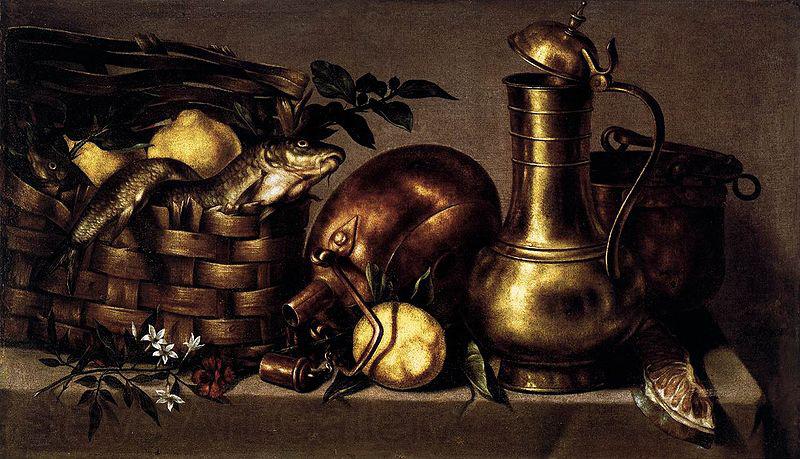 Antonio Ponce Still-Life in the Kitchen Spain oil painting art